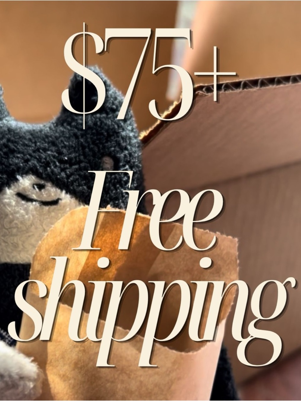 Must be over $75